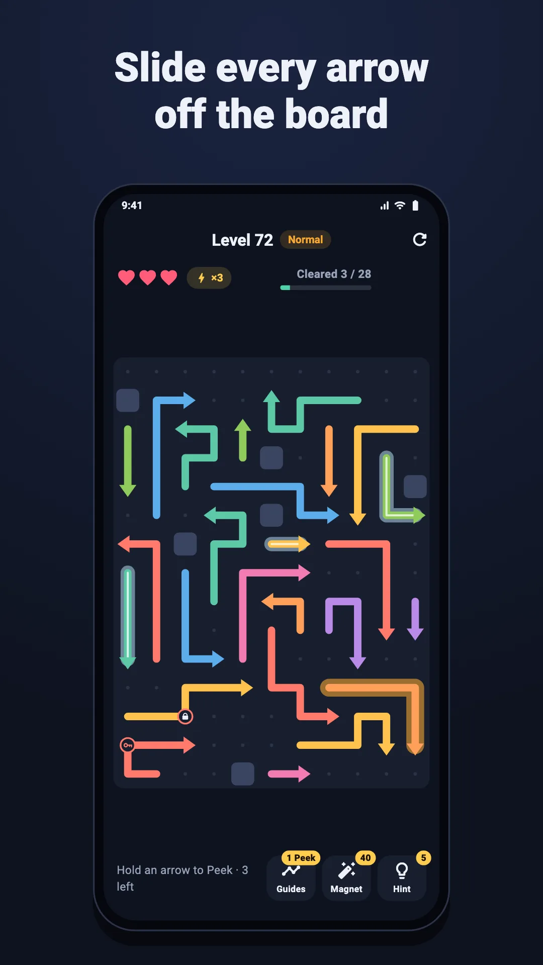 Arrows screenshot