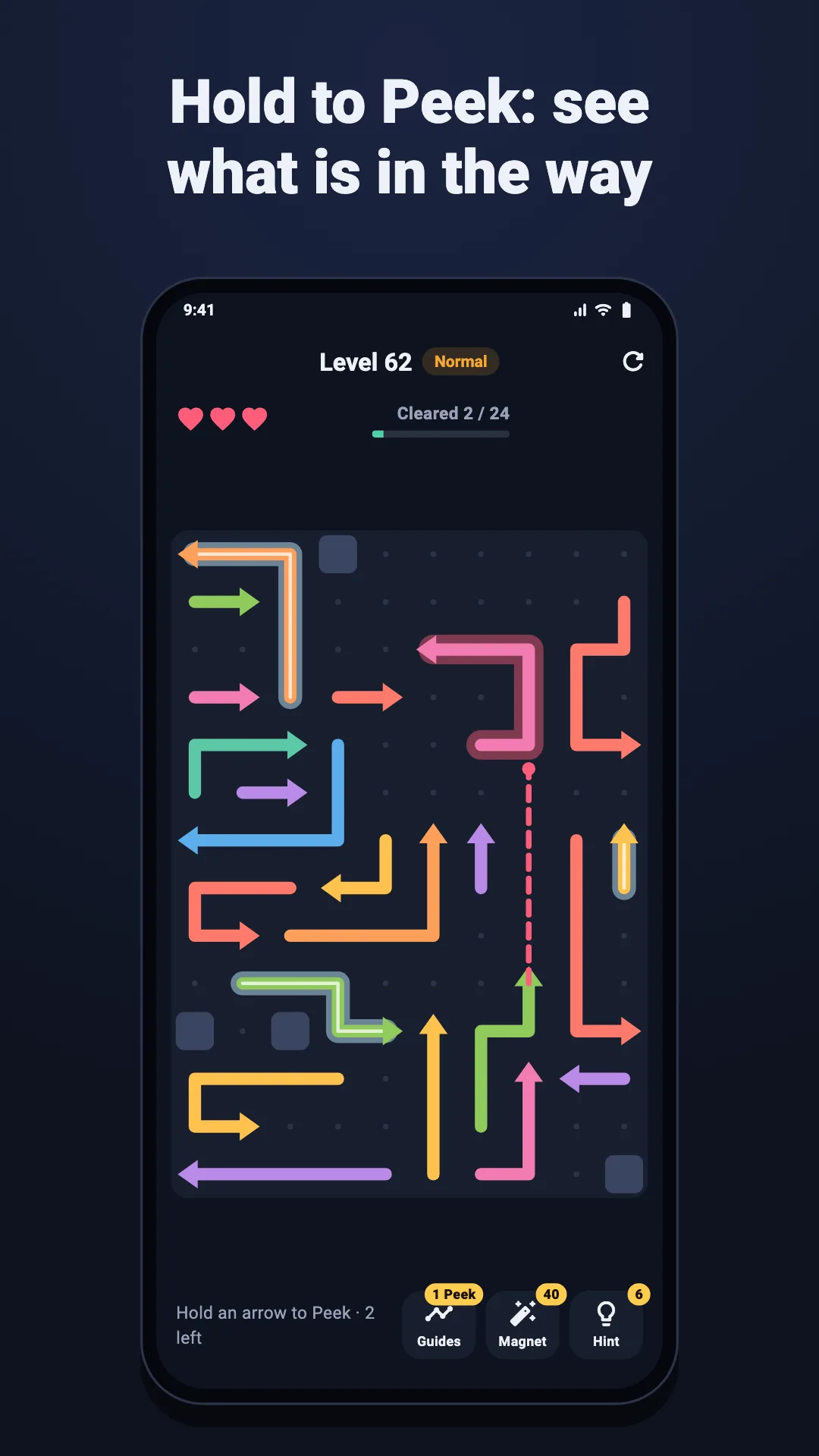 Arrows screenshot