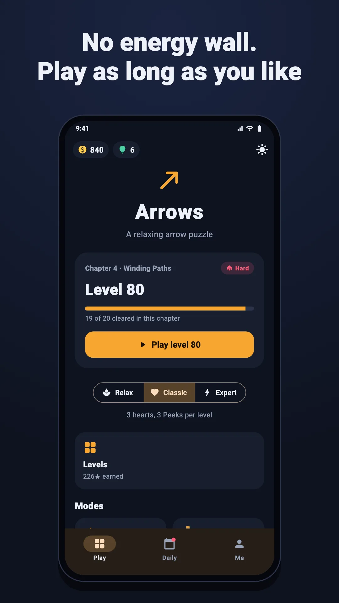 Arrows screenshot