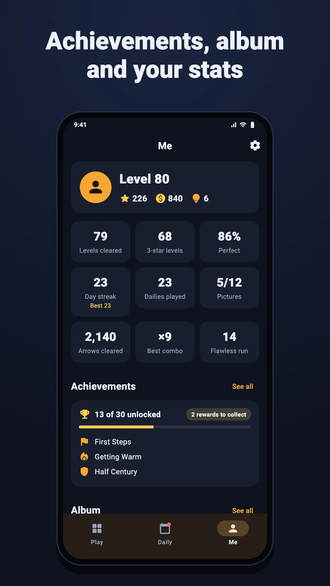 Arrows screenshot