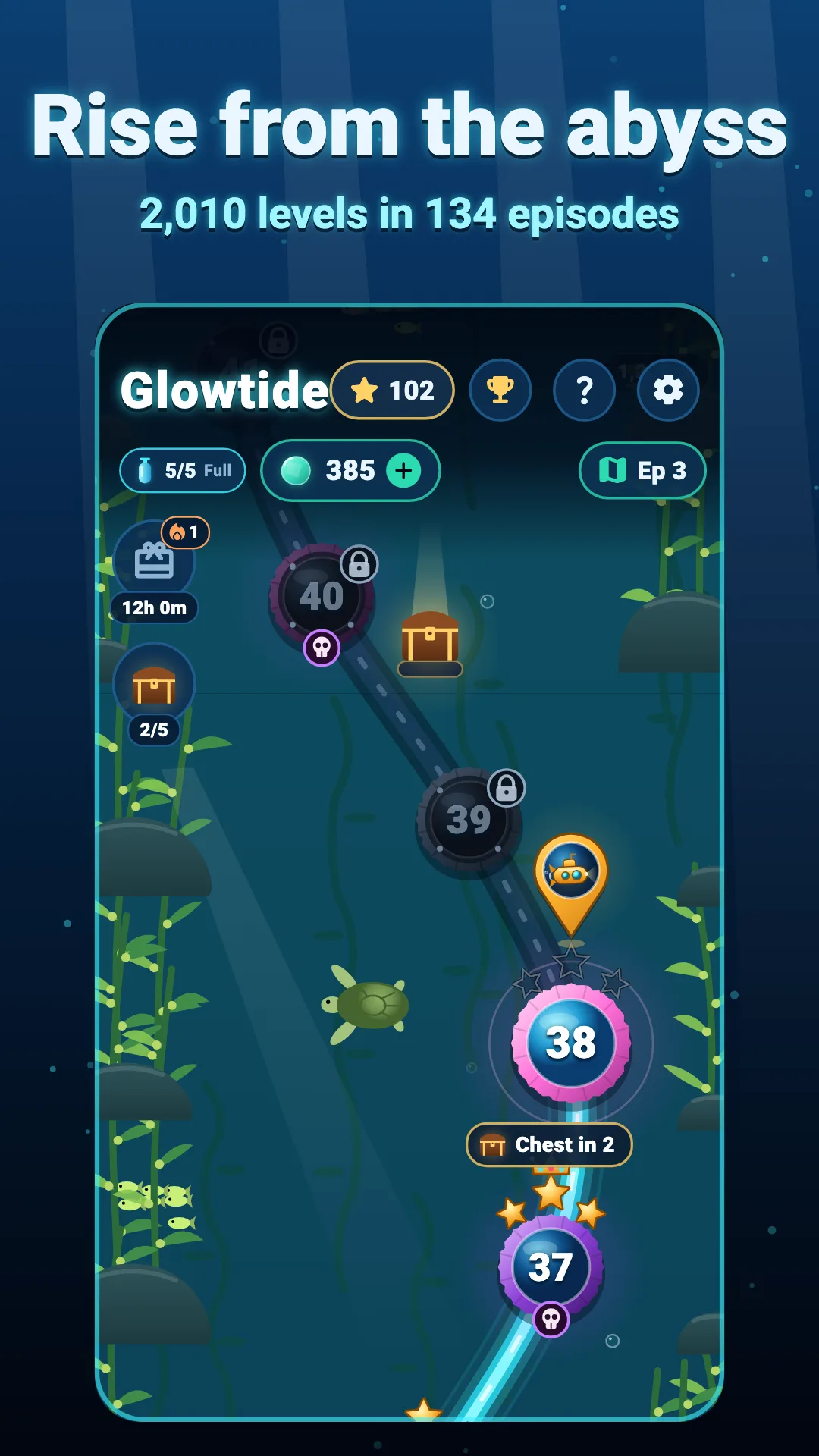 Glowtide screenshot
